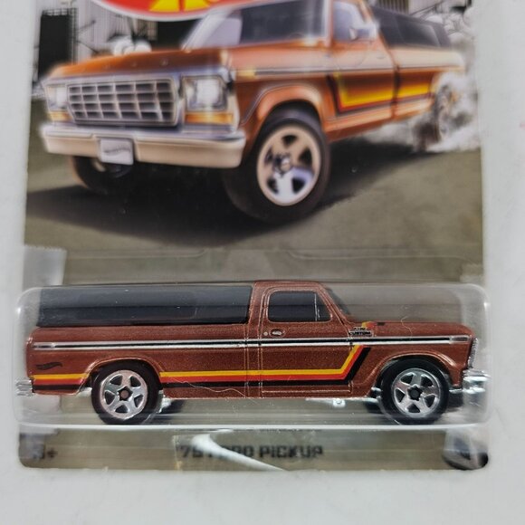 Hot Wheels Rad Trucks 79 Ford Pickup 3/8 1:64 Scale - Picture 2 of 6